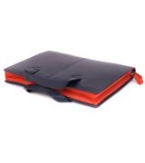 Suitable Leren Laptoptas 13 Inch Donkerblauw -