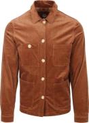 Blue Industry Overshirt Corduroy Cognac