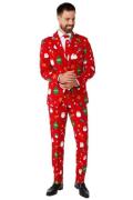 OppoSuits Festivity Rood Kostuum