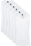 Suitable Viless T-Shirt Mouwloos Wit 6-Pack