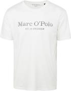 Marc O'Polo T-Shirt Logo Wit