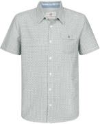 Petrol Short Sleeve Overhemd Print Groen