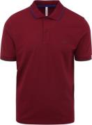 Sun68 Poloshirt Small Stripe Bordeaux