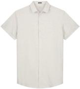 Dstrezzed Short Sleeve Overhemd Ecru