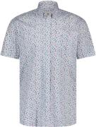 State Of Art Short Sleeve Overhemd Print Lichtblauw