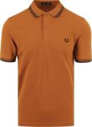 Fred Perry Polo M3600 Roest Oranje