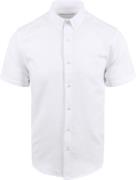 Suitable Short Sleeve Overhemd Wit