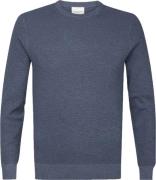 Profuomo Trui Structuur Mid Blauw