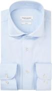 Profuomo Sky Blue Travel Shirt Blauw