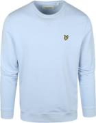 Lyle & Scott Lichtblauwe Trui