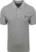 Lyle and Scott Polo Plain Grijs