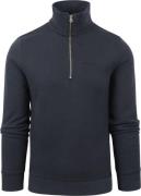 Superdry Half Zip Trui Navy