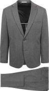 Suitable Jersey Suit Antraciet