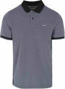 Gant Shield Oxford Piqué Poloshirt Navy