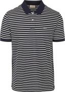 Gant Poloshirt Pique Navy Streep