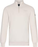 Cavallaro Bellunio Half Zip Trui Ecru