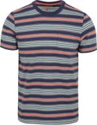 NZA Polo Little Slate Strepen Blauw