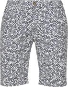 Blue Industry Short M8 Bloemen Donkerblauw