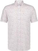 State Of Art Short Sleeve Overhemd Print Wit