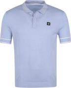 Blue Industry Poloshirt Lichtblauw