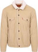 Levi's Trucker Jas Corduroy Beige