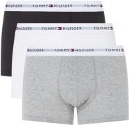 Tommy Hilfiger Boxer Trunk 3-Pack Black/White/Grey