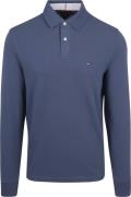 Tommy Hilfiger Longsleeve Polo Donkerblauw