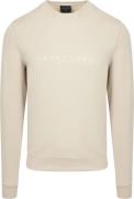 Cavallaro Cavezzio Sweater Logo Ecru