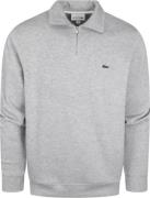 Lacoste Pullover Zipper Lichtgrijs