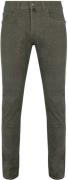 Pierre Cardin Broek Lyon Tapered Olijfgroen