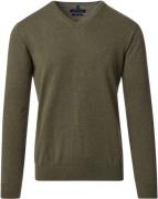 Casa Moda Pullover Olijfgroen