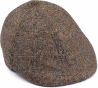 No Excess Flat Cap Melange Bruin -