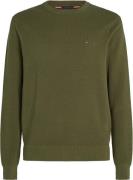 Tommy Hilfiger Sweater Essential Structure Olijfgroen