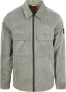 BOSS Overshirt Lozzy Corduroy Groen