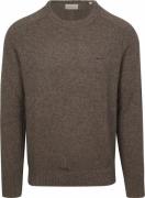 Gant Pullover Wool Blend Bruin