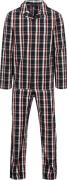 Tommy Hilfiger Pyjama Set Ruit Donkerblauw