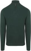 McGregor Half Zip Trui Merinowol Pine Groen