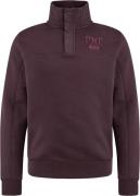 PME Legend Half Button Zip Trui Bordeaux
