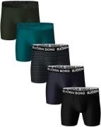 Björn Borg Performance Boxershorts 5-Pack Multicolour