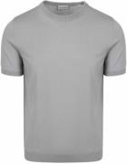 Suitable Knitted T-shirt Wap Grijs