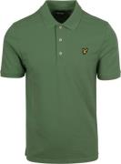 Lyle and Scott Polo Plain Groen