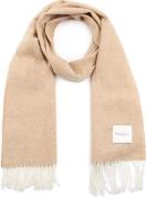 Profuomo Sjaal Lamswol Camel -
