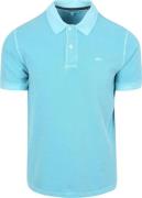 McGregor Piqué Polo Aqua Blauw
