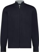 State Of Art Vest Wol Blend Navy