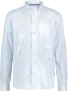 State Of Art Dobby Overhemd Streep Lichtblauw
