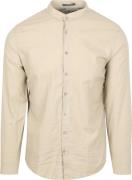 No Excess Overhemd Linnen Blend Beige