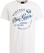 PME Legend T-Shirt Logo Artwork Wit