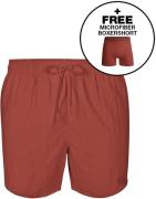 Muchachomalo Solid Zwembroek Rood