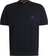 BOSS Knitted T-shirt Kanache Navy