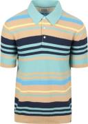 Scotch And Soda Knitted Polo Multicolour